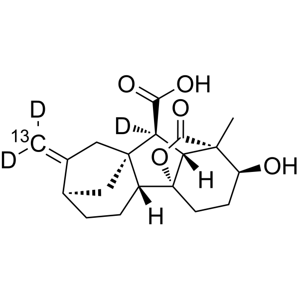 Gibberellin A4-13C,d3 (Gibberellin A4-13C,d3)
